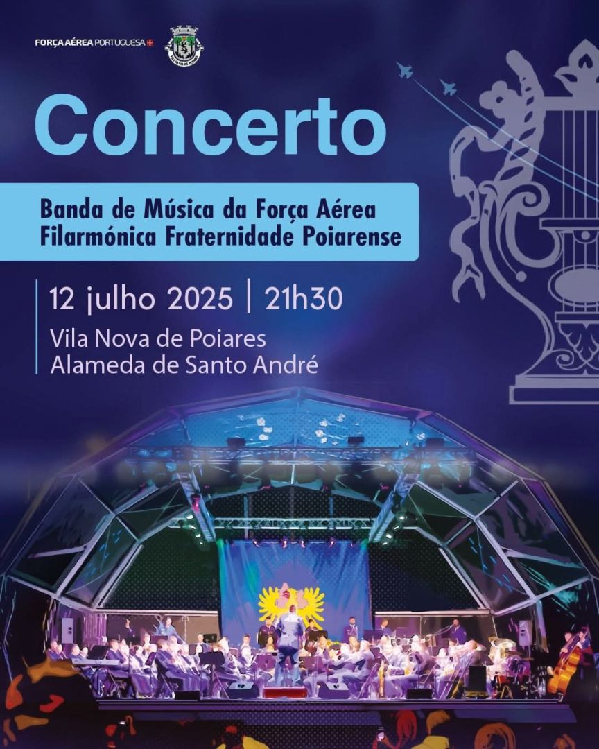 Concerto Banda de Msica da Fora Area Portuguesa em Vila Nova de Poiares
